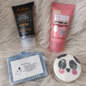 NEW Bath Bomb & Body Scrub Bundle